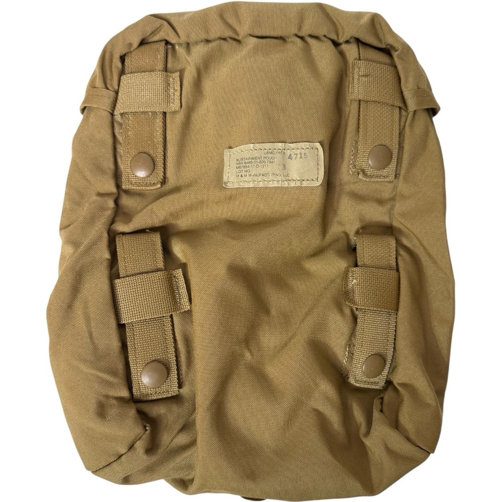 USMC‎ Pack Sustainment Pouch 8465-01-600-7941 Coyote Brown
